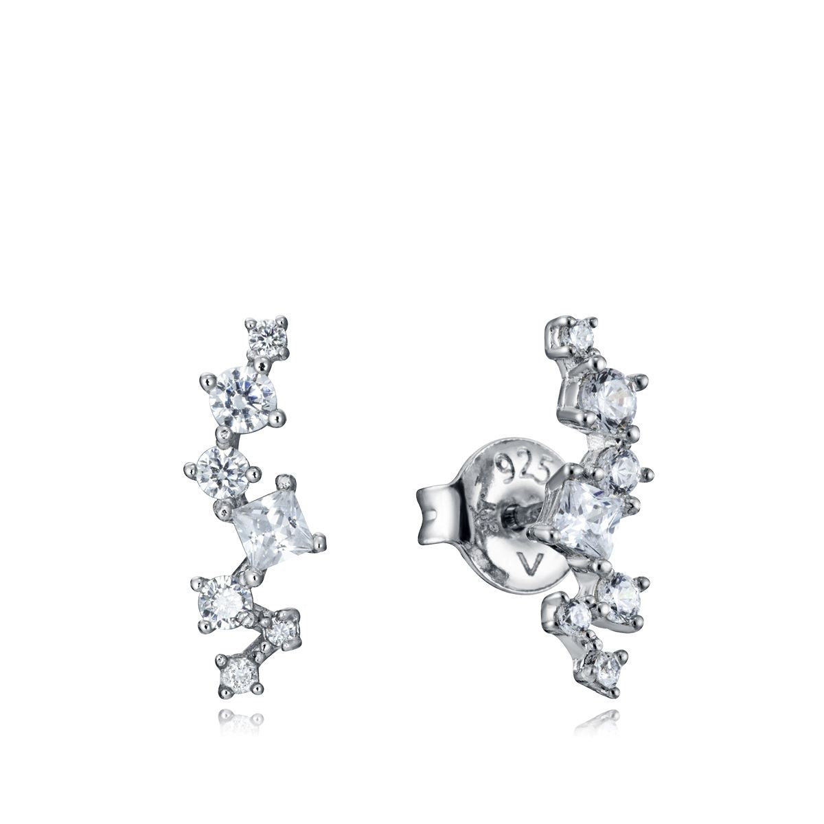 VICEROY JEWELS Mod. 13001E000-30 Silver 925° earrings, quartz analog design, for ladies, water resistant 3 ATM, in official box