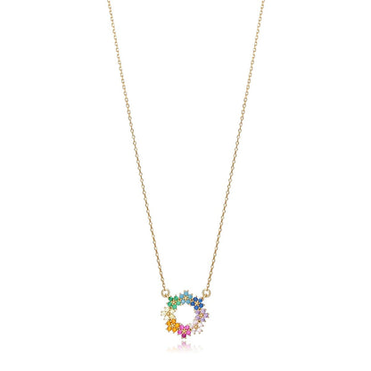 VICEROY JEWELS Mod. 13049C100-39 silver 925° necklace for ladies, featuring a colorful pendant, packaged in an official box.
