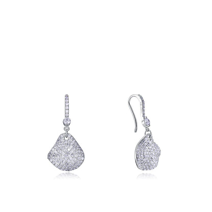 VICEROY JEWELS Mod. 13090E000-30 elegant silver earrings for ladies with quartz analog movement in official box.