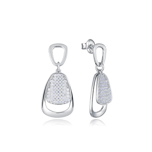 VICEROY JEWELS Mod. 13212E000-30 ladies' silver earrings, multifunction, quartz analog, water resistant, 10 ATM.