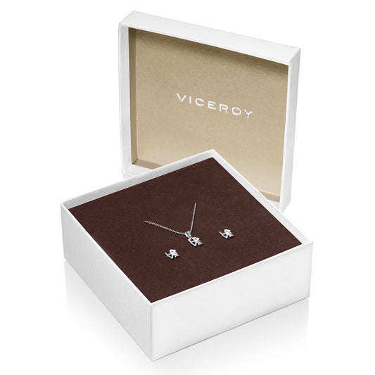 VICEROY JEWELS Mod. 5083K000-30 silver earrings in official packaging, featuring quartz analog movement and mineral dial.