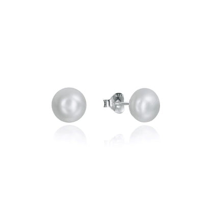 VICEROY JEWELS Mod. 5090E000-69 silver 925° lady's earrings, quartz analog with pearl design, displayed in an official box.