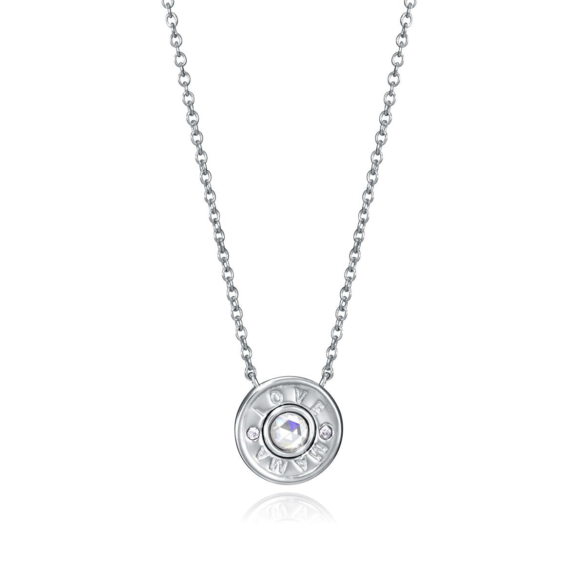 VICEROY JEWELS Mod. 85014C000-30 silver 925° ladies necklace with chronograph features, quartz movement, in official packaging