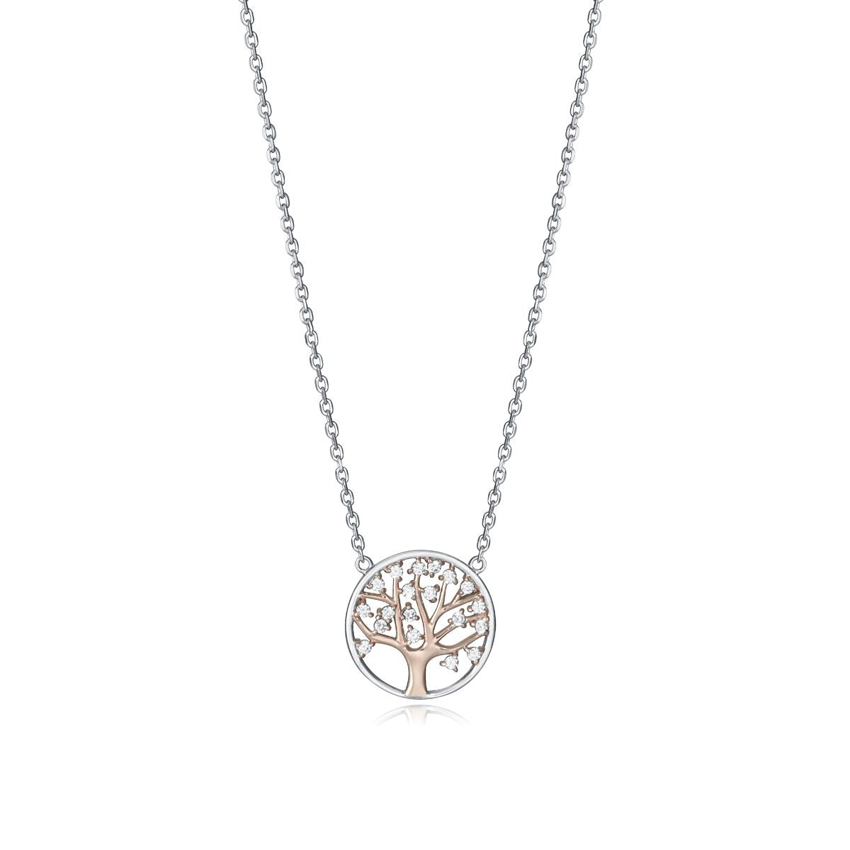 VICEROY JEWELS Mod. 85028C100-30 Silver 925° Ladies Necklace with Tree of Life Pendant