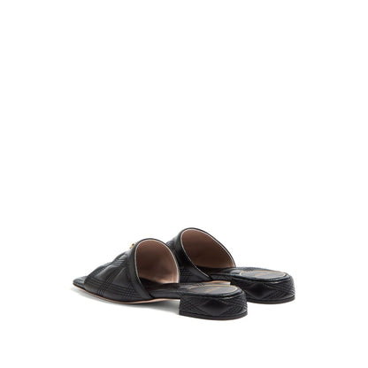 Valentino Garavani Quiltie 67 Slide Sandal in 60mm Quilted Nappa Leather