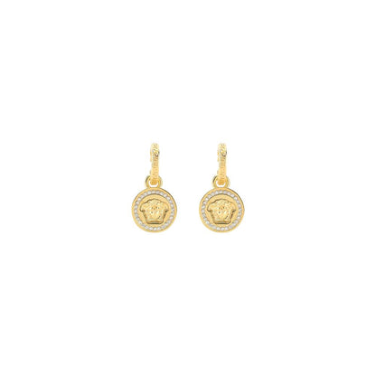Versace Gold Brass Earrings
