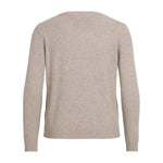 Vila Clothes Beige Viscose Sweater VI-7867000127-IT40|S