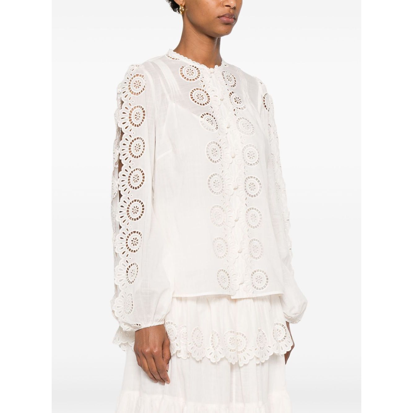 Zimmermann Lucky embroidered blouse Shirts