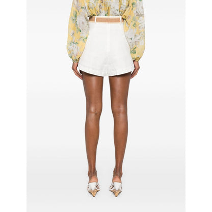 Zimmermann Shorts Ivory Short trousers