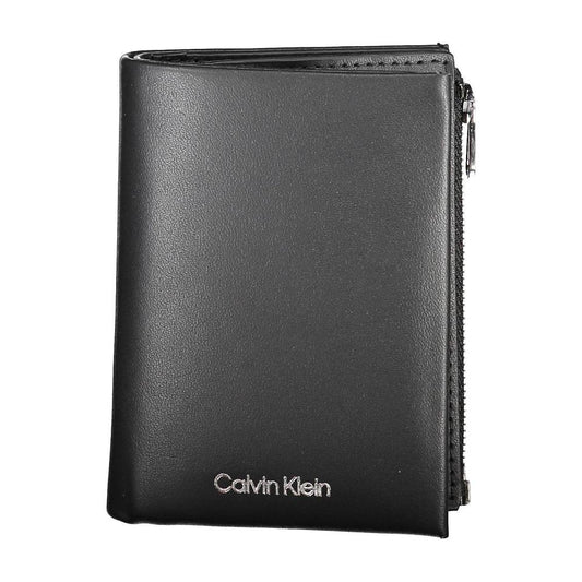 Calvin Klein Black Leather Men Wallet