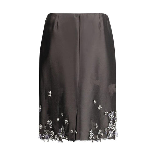 Prada Midi Skirt with crystals